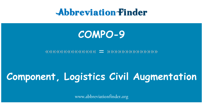 COMPO-9: Komponent, logistik civile brystforstørrelse