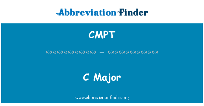 CMPT: C Major