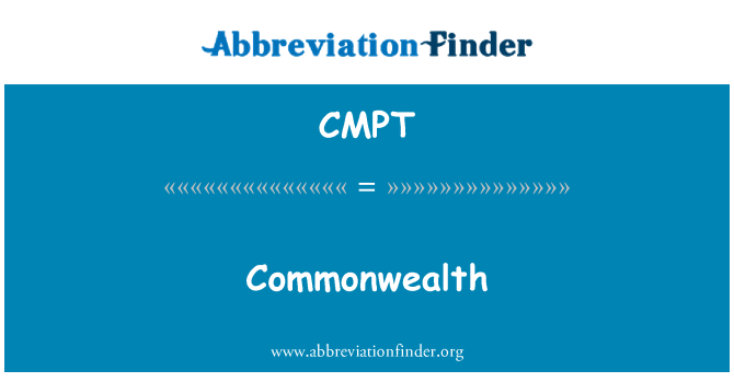 CMPT: Commonwealth