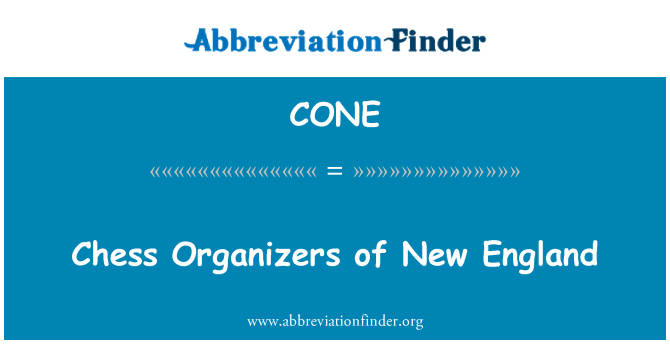 CONE: Òganizatè D' de New England