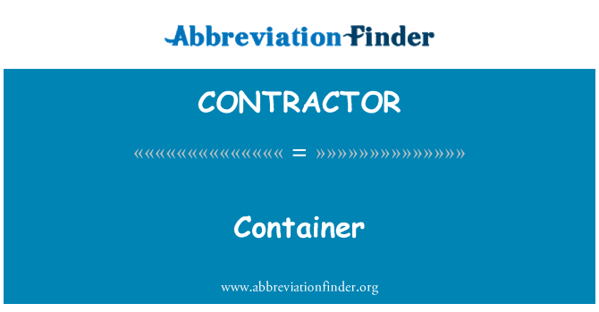 CONTRACTOR: Posodo