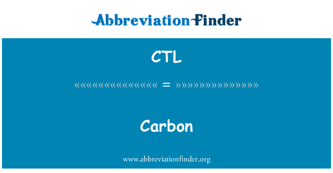 CTL: Carbón