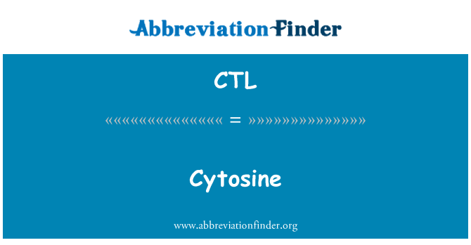 CTL: Cytosin