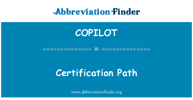 COPILOT: استناد کا عمل راہ