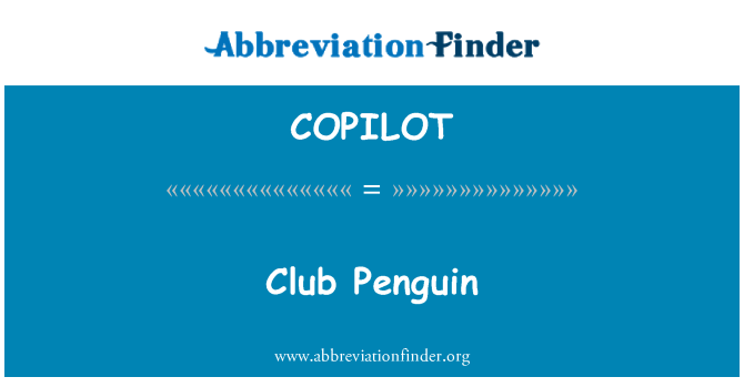 COPILOT: Klib Penguin