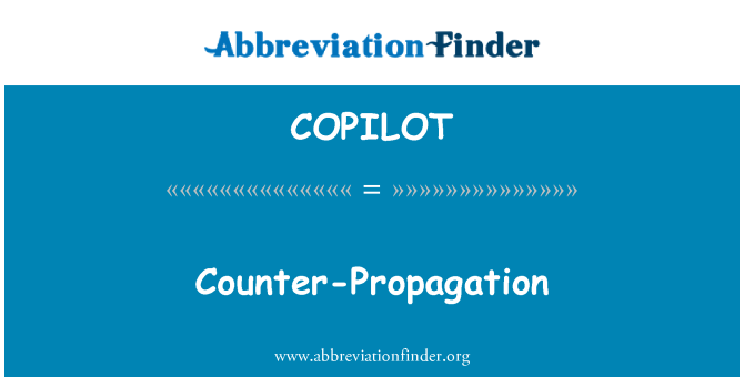 COPILOT: Counter paljundamine