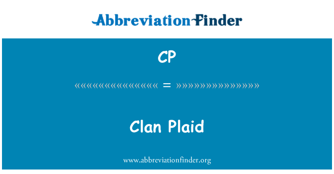 CP: Clã Plaid