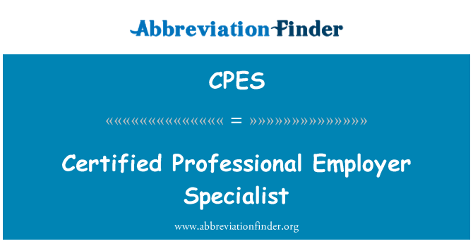 CPES: Certificeret professionel arbejdsgiver Specialist