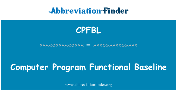 CPFBL: Počítač Program funkční základní