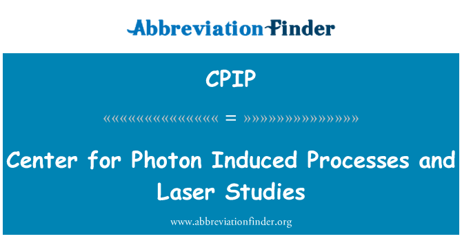 CPIP: Sant pou Photon par Processus Et etid lazè