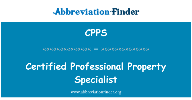 CPPS: Certificato proprietà professionale specialista