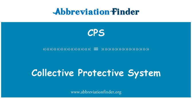 CPS: Sistema de protección colectivo