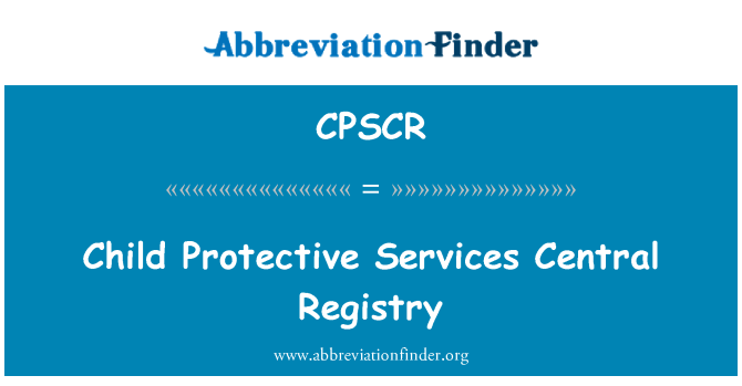 CPSCR: Registry santral pitit sèvis jilèt