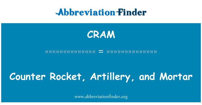 CRAM: Fas a misil, zam ak mòtye