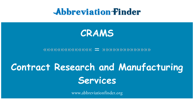 CRAMS: Anmase/sere kò rechèch Et Fabrication sèvis