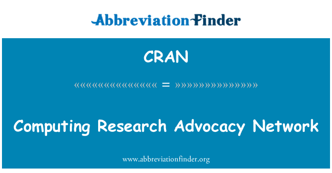 CRAN: Red de promoción de investigación informática