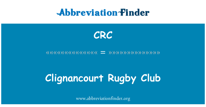 CRC: Clignancourt 럭비 클럽
