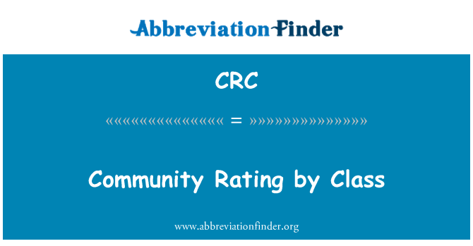 CRC: Fællesskabet Rating af klasse