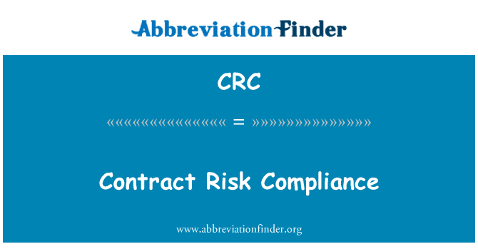 CRC: Anmase/sere kò Risk oumisyon