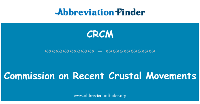 CRCM: ועדת האחרונים תנועות מסדיקת