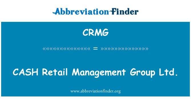 CRMG: پول نقد خرده فروشی مدیریت گروه آموزشی ویبولیتین