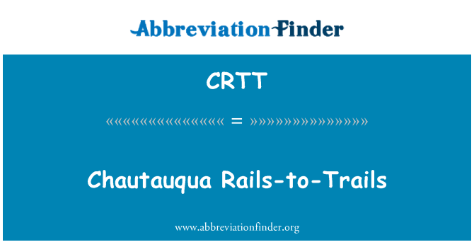CRTT: Chautauqua Rails stezky
