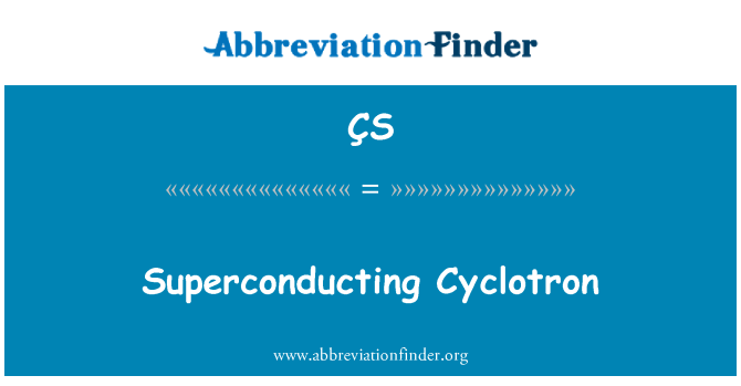 ÇS: Kuria superlaidus Cyclotron