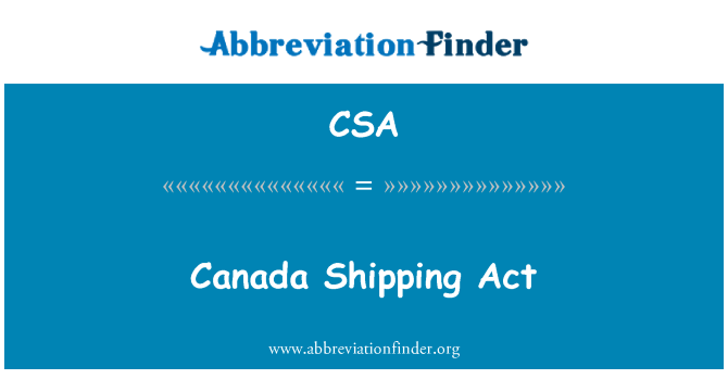 CSA: Sur Expédition Kanada