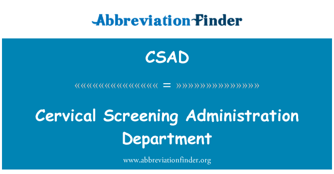 CSAD: Krční oddělení správy promítání