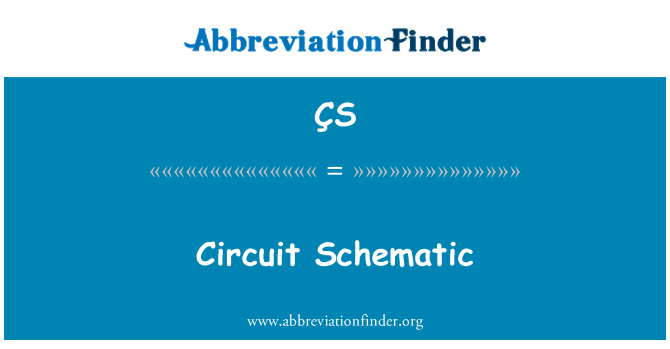 ÇS: Esquema de circuito