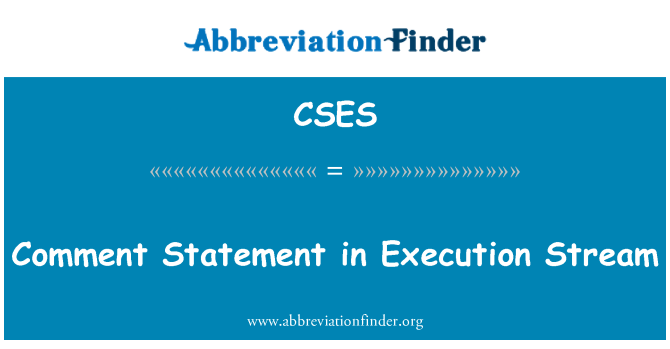 CSES: ความคิดเห็นงบในกระแสการดำเนินการ