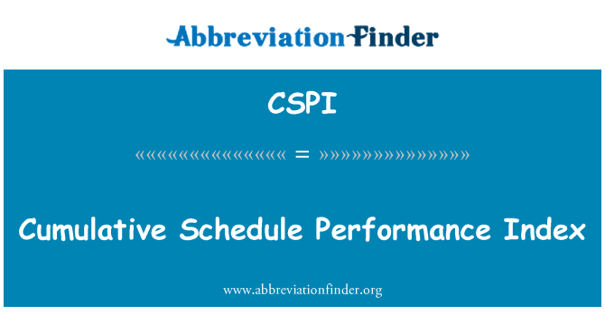 CSPI: Indice de Performance des prévisions cumulatif
