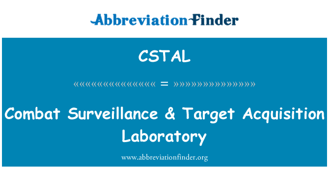 CSTAL: Jiġġieldu sorveljanza & mira akkwist tal-laboratorju