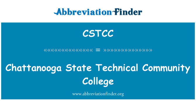 CSTCC: Chattanooga državne tehnične Community College