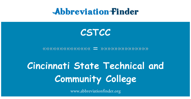 CSTCC: סינסינטי מצב טכני, המכללה הקהילתית