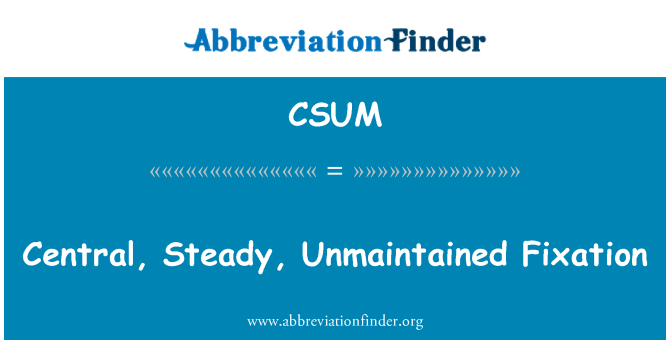 CSUM: Osrednji, stalen, Unmaintained posnetka