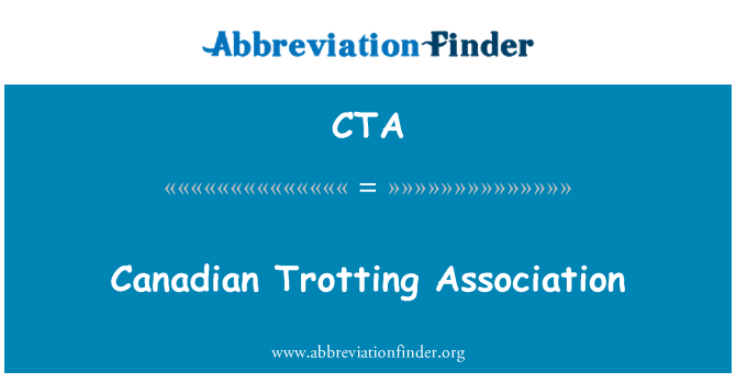 CTA: Canadian Trab Association