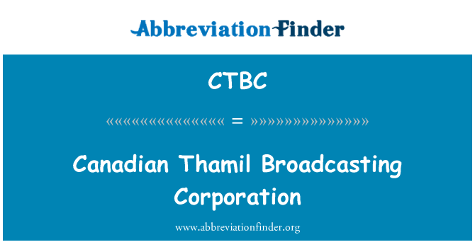 CTBC: Kanadské Antonie vysílání Corporation