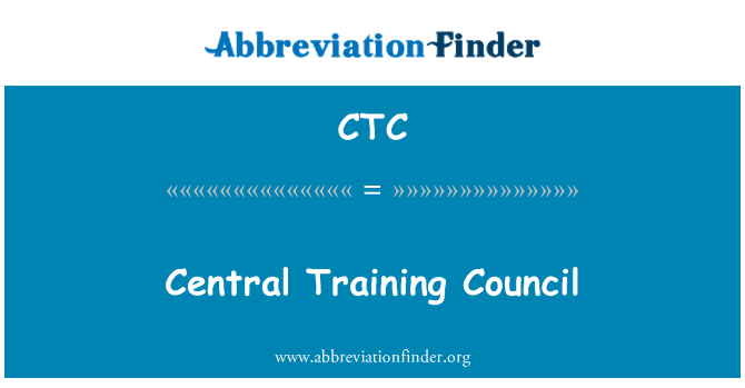 CTC: מרכזי הדרכה המועצה
