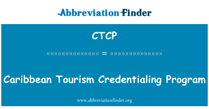 CTCP: Il-programm Credentialing tat-turiżmu tal-Karibew