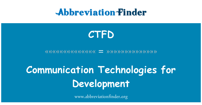 CTFD: CNTT phát triển