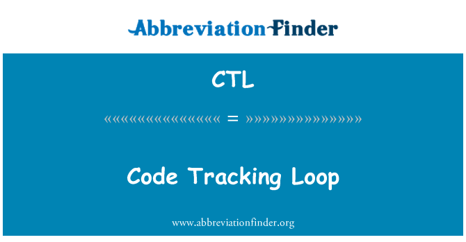 CTL: Kod spårning Loop