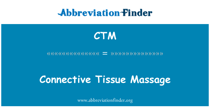 CTM: Connective vev massasje