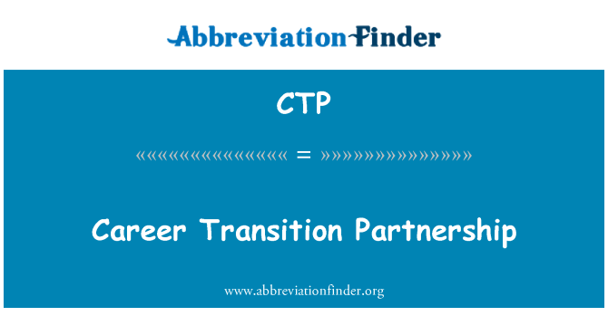 CTP: Partnership di transizione di carriera