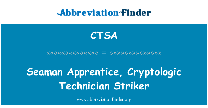 CTSA: Námorník učeň, Cryptologic technik útočník