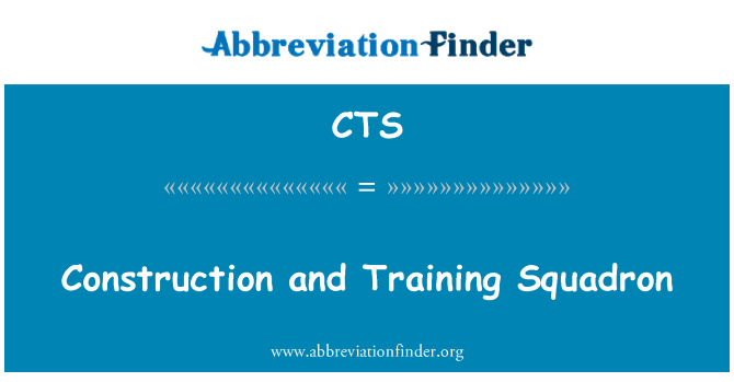 CTS: Construction and Training Squadron
