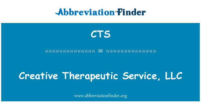 CTS: Kreative therapeutische Service, LLC