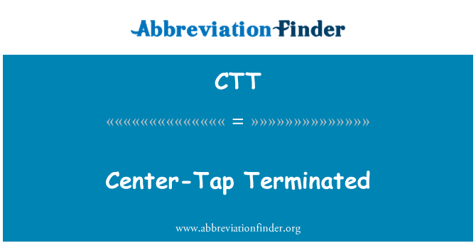 CTT: مرکز نل ختم کر دیا