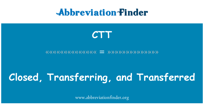 CTT: Fèmen Transfert, te transfere