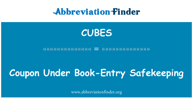CUBES: Kupun taħt is-salvagwardja tal-ktieb-dħul